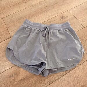 Alphalete Women's Athletic Gray Shorts